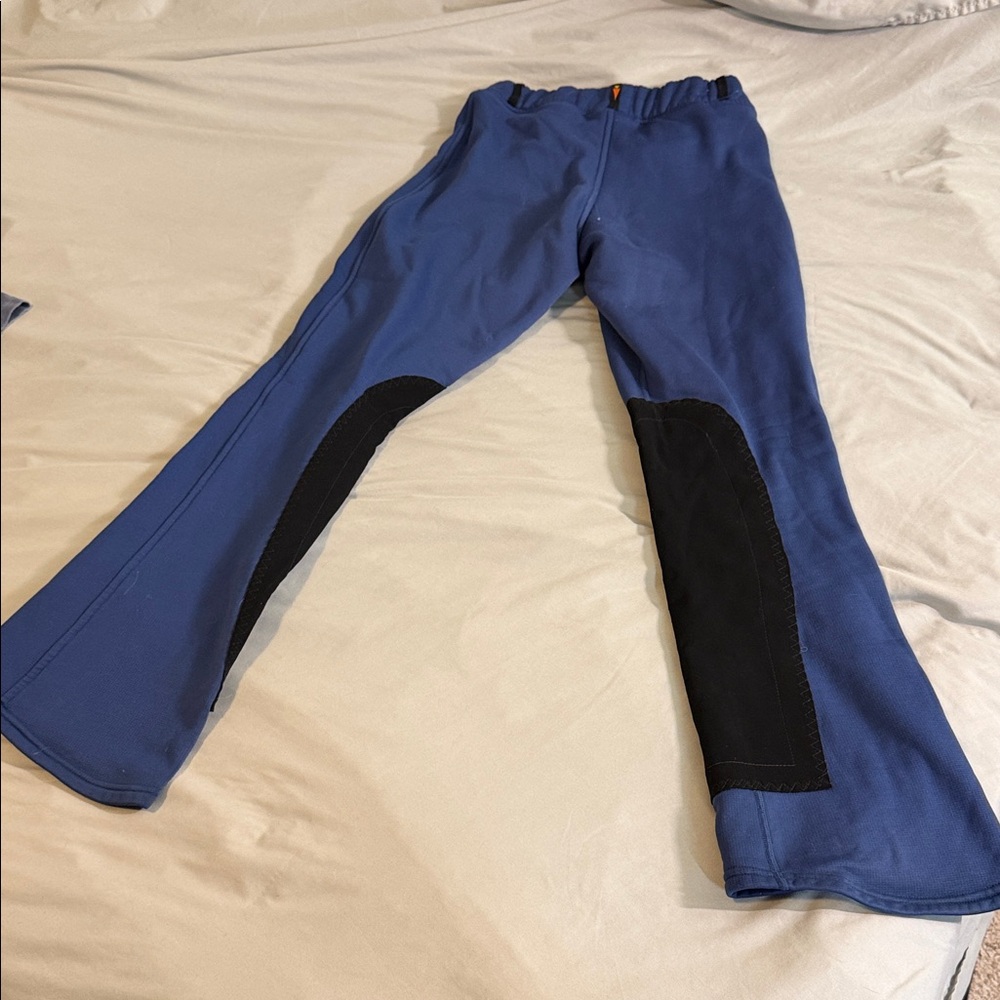 Kerrits Blue and Black Wide Leg Pants schooling quality - Picture 5 of 5